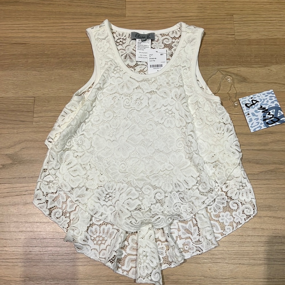 Elisa B Lace Tank